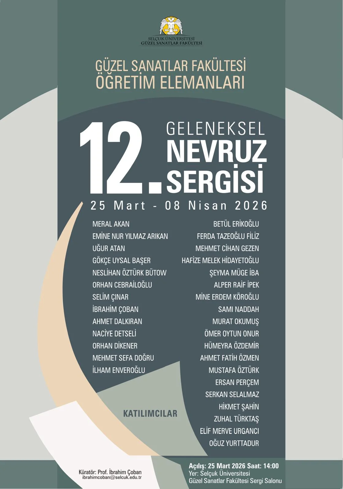 Selçuk Üniversitesinde Nevruz coşkusu sanatla buluştu